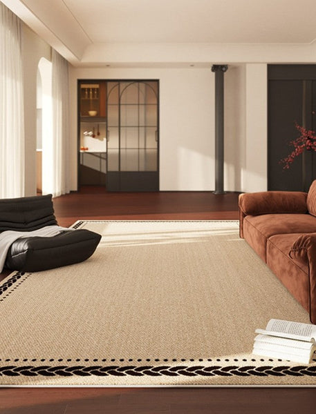 Abstract Modern Rugs for Bedroom, Simple Large Modern Rugs for Living Room, Contemporary Geometric Modern Rugs,Modern Rugs for Dining Room