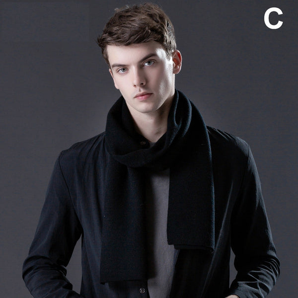 Formal Men Scarf Styles, Business Wool Scarf for Gentleman, Modern Casual Scarf Men, Men's Wool Scarf Winter, Men's Winter Scarf, Thick Wool Scarf for Men
