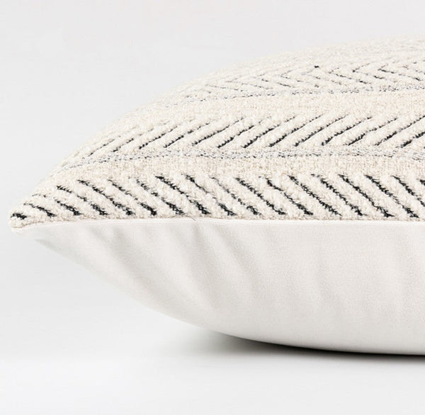 Extra Large Decorative Pillows for Couch, Modern Sofa Pillows, Contemporary Throw Pillows for Living Room, Modern Square Pillows-Art Painting Canvas