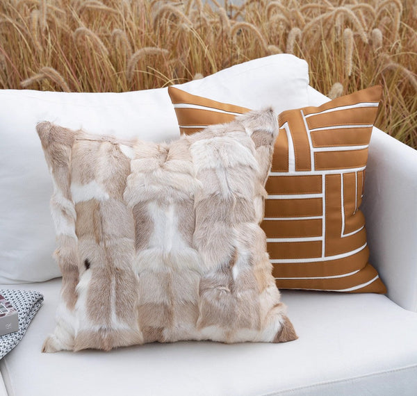 Luxury Abstract Decorative Throw Pillows for Living Room, Decorative Pillow Covers, Modern Pillows for Couch, Large Modern Sofa Pillow Cases-Art Painting Canvas