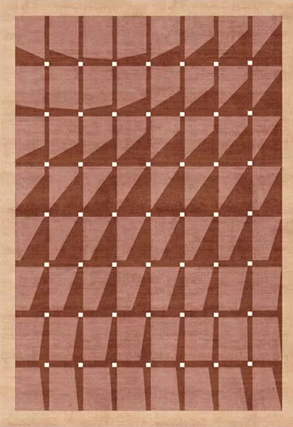 Modern Living Room Rug Ideas, Modern Rugs for Dining Room, Mid Century Modern Rugs Next to Bed, Thick Contemporary Rugs for Bedroom-Art Painting Canvas