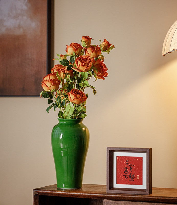 Handmade Water Holding Flower Vase Centerpiece Modern Art Ceramic Decor For Table Home