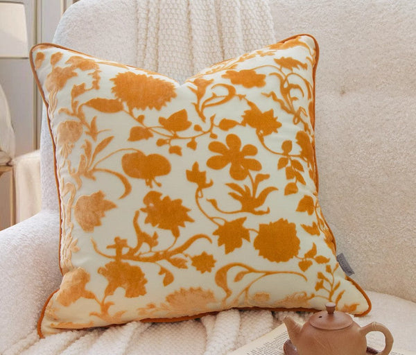 Modern Decorative Pillows for Couch, Decorative Cushion Covers, Decorative Pillow Arrangement Ideas for Interior Design, Unique Decorative Pillows for Bedroom-Art Painting Canvas