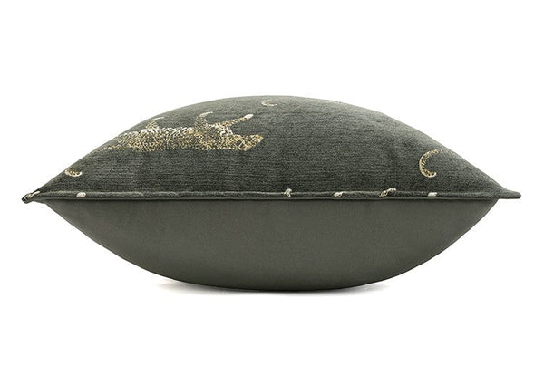 Cheetah Modern Pillows for Couch, Large Modern Sofa Pillow Cases, Decorative Pillow Covers, Abstract Decorative Throw Pillows for Living Room-Art Painting Canvas