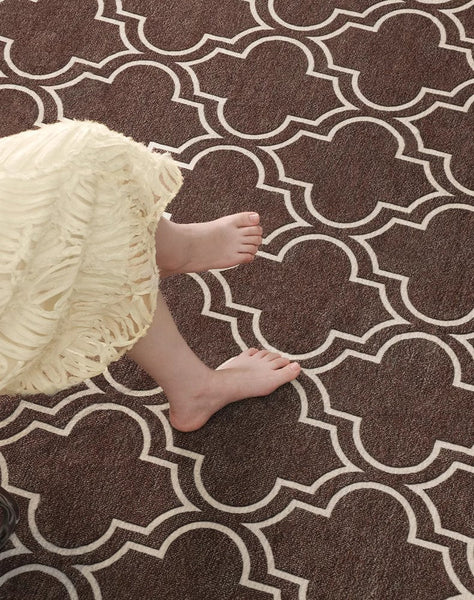 Abstract Contemporary Modern Rugs for Living Room, Extra Large Modern Rugs for Bedroom, Geometric Modern Rug Placement Ideas