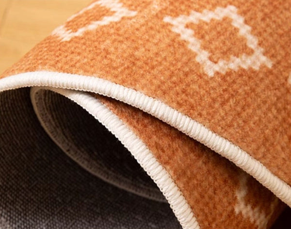 Abstract Modern Area Rugs for Bedroom, Contemporary Modern Rug for Living Room, Geometric Round Rugs for Dining Room, Circular Modern Rugs under Chairs