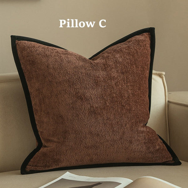 Modern Decorative Pillow Covers, Decorative Pillow Arrangement Ideas for Couch, Large Decorative Throw Pillows, Decorative Pillows for Living Room-Art Painting Canvas
