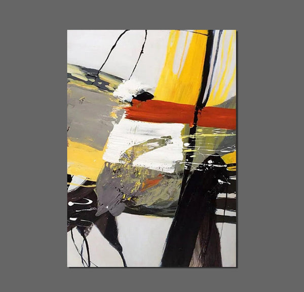 Extra Large Paintings for Living Room, Modern Abstract Art for Bedroom, Abstract Acrylic Wall Painting, Simple Painting Ideas, Hand Painted Wall Painting-Art Painting Canvas