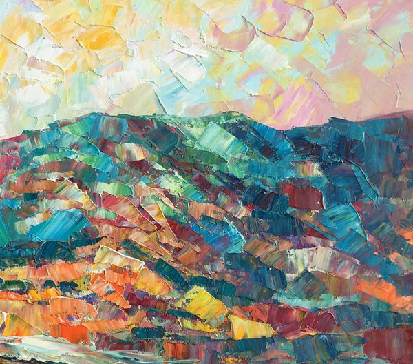 Canvas Painting, Mountain Landscape Painting, Large Canvas Art, Custom Extra Large Wall Art-Art Painting Canvas
