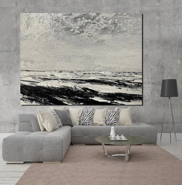 Large Paintings for Living Room, Extra Large Paintings, Acrylic Abstract Art, Modern Abstract Acrylic Painting, Living Room Wall Painting-Art Painting Canvas