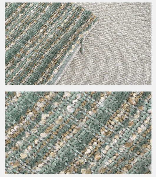 Decorative Throw Pillows for Bedroom, Modern Sofa Pillows for Interior Design, Contemporary Modern Sofa Pillows, Luxury Square Pillows, Modern Throw Pillows for Couch-Art Painting Canvas