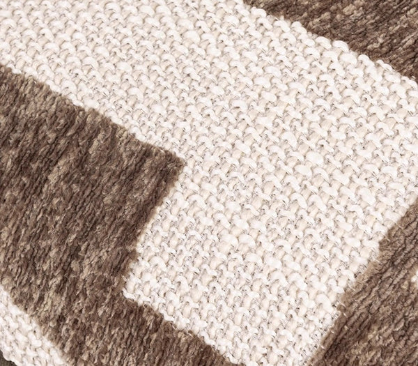 Modern Square Pillows, Contemporary Throw Pillow for Living Room, Large Abstract Throw Pillows for Couch, Modern Sofa Throw Pillows-Art Painting Canvas