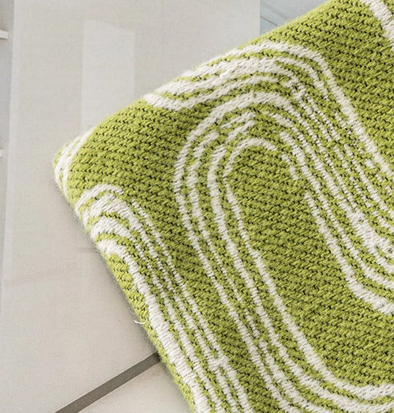 Simple Decorative Throw Pillows, Contemporary Modern Sofa Pillows for Bedroom, Large Throw Pillow for Interior Design, Large Square Modern Throw Pillows for Couch-Art Painting Canvas