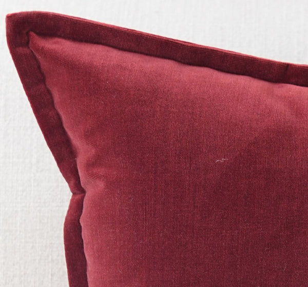 Decorative Pillows for Couch, Modern Sofa Pillows, Simple Modern Pillows, Red Modern Throw Pillows, Contemporary Throw Pillows-Art Painting Canvas