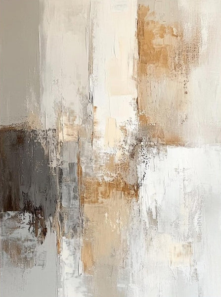 Modern Artwork, Large Canvas Painting, Contemporary Wall Painting, Living Room Wall Painting, Acrylic Painting for Dining Room-Art Painting Canvas