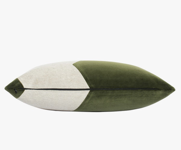 Modern Sofa Throw Pillows, Blackish Green Abstract Contemporary Throw Pillow for Living Room, Large Decorative Throw Pillows for Couch-Art Painting Canvas