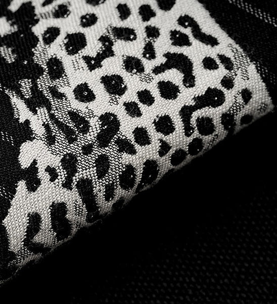 Large Modern Sofa Pillow Cases, Black Decorative Pillow Covers, Cheetah Modern Pillows for Couch, Abstract Decorative Throw Pillows for Living Room-Art Painting Canvas