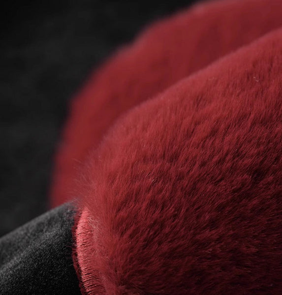 Red Heart Shape Modern Pillows for Couch, Decorative Pillow Covers, Abstract Decorative Throw Pillows for Living Room, Large Modern Sofa Pillow Cases-Art Painting Canvas