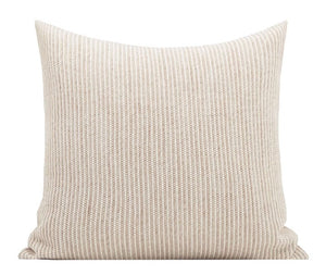 Contemporary Light Brown Modern Sofa Pillows, Large Square Modern Throw Pillows for Couch, Simple Decorative Throw Pillows, Large Throw Pillow for Interior Design-Art Painting Canvas