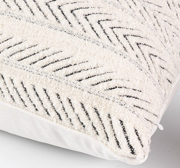 Extra Large Decorative Pillows for Couch, Modern Sofa Pillows, Contemporary Throw Pillows for Living Room, Modern Square Pillows-Art Painting Canvas