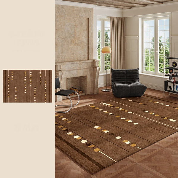 Living Room Modern Rug Ideas, Mid Century Modern Rugs for Bedroom, Large Contemporary Area Rugs for Dining Room-Art Painting Canvas