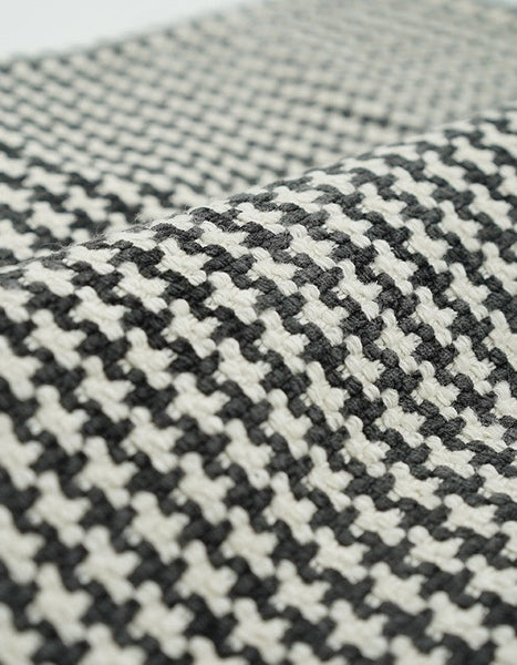 Chequer Modern Sofa Pillows, Large Black and White Decorative Throw Pillows, Contemporary Square Modern Throw Pillows for Couch, Abstract Throw Pillow for Interior Design-Art Painting Canvas