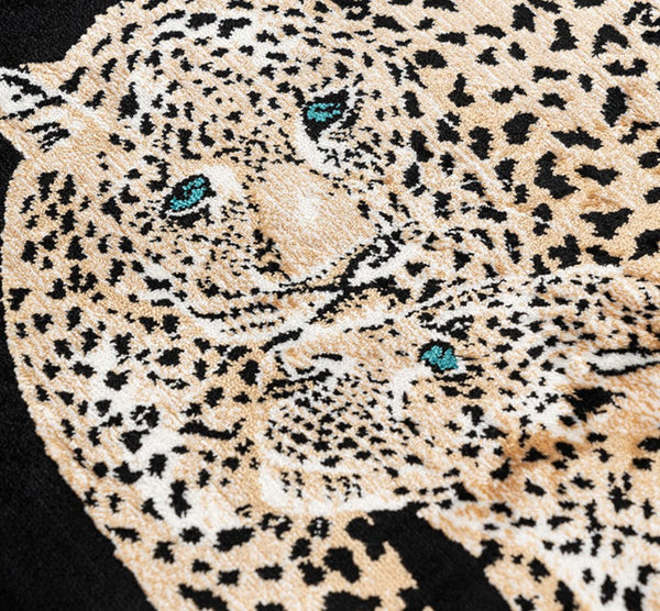 Abstract Contemporary Pillow for Couch, Leopard Decorative Sofa Pillows, Large Modern Sofa Throw Pillows for Bedroom-Art Painting Canvas