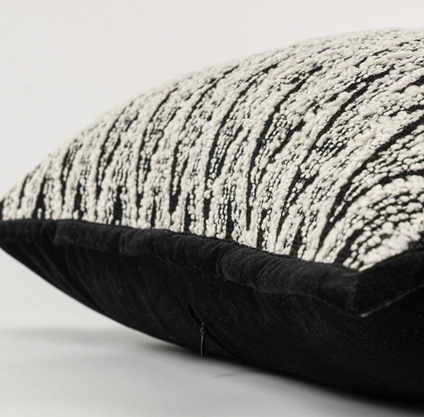 Large Abstract Throw Pillows for Couch, Modern Sofa Throw Pillows, Contemporary Throw Pillow for Living Room, Modern Square Pillows-Art Painting Canvas