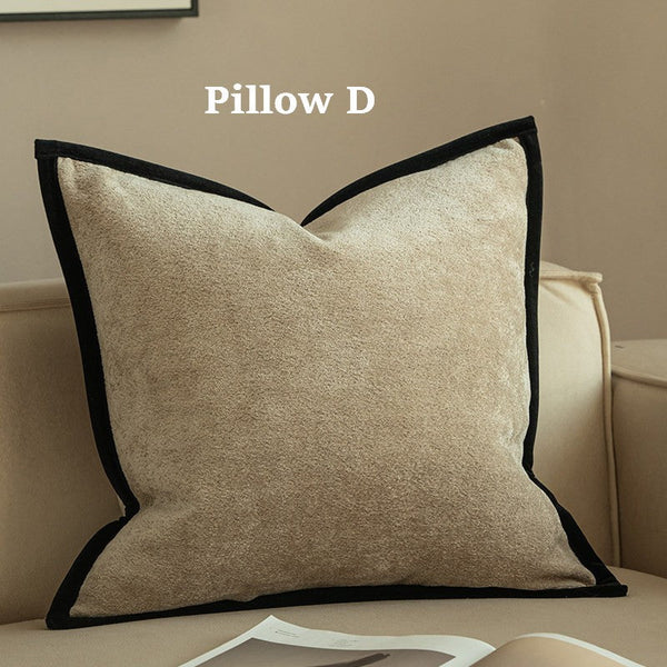 Modern Decorative Pillow Covers, Decorative Pillow Arrangement Ideas for Couch, Large Decorative Throw Pillows, Decorative Pillows for Living Room-Art Painting Canvas