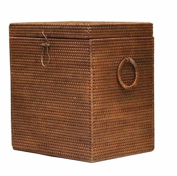Large Rectangular Storage Baskets, Storage Baskets for Bathroom, Rattan Storage Baskets, Storage Basket with Lid, Storage Baskets for Clothes-Art Painting Canvas