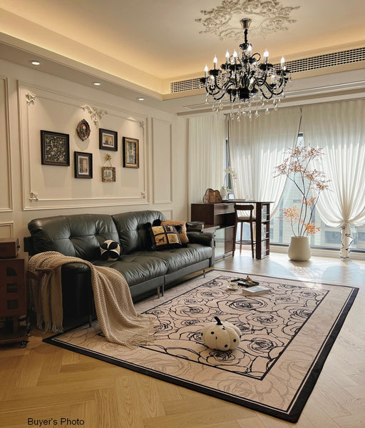 Simple Large Modern Rugs for Living Room, Abstract Modern Rugs for Bedroom, Contemporary Geometric Modern Rugs, Modern Rugs for Dining Room