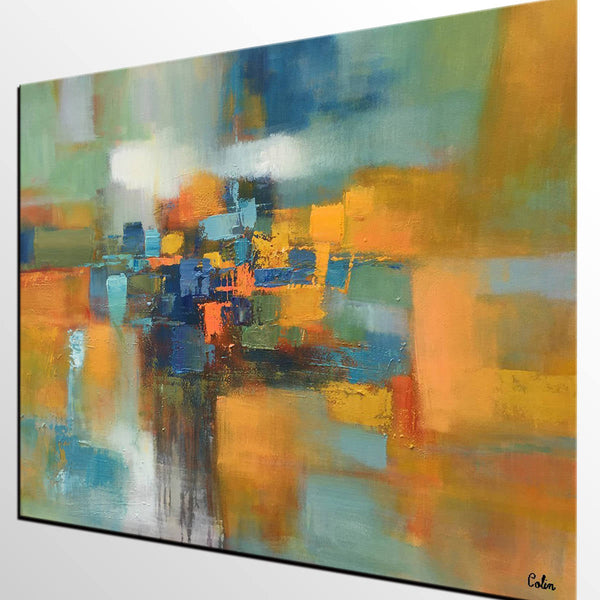 Custom Extra Large Abstract Painting, Living Room Wall Art, Large Canva Art, Acrylic Modern Art-Art Painting Canvas