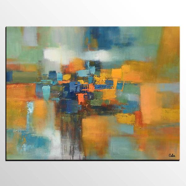 Custom Extra Large Abstract Painting, Living Room Wall Art, Large Canva Art, Acrylic Modern Art-Art Painting Canvas