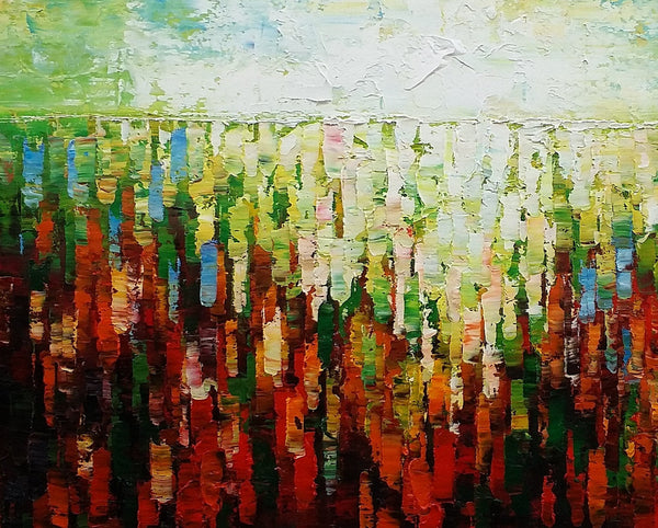 Large Canva Art, Abstract Painting, Bedroom Canvas Art, Custom Extra Large Acrylic Modern Art