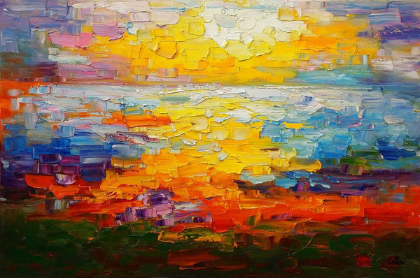 Large Canvas Art, Abstract Painting, Impasto Art, Canvas Oil Painting, Custom Extra Large Painting-Art Painting Canvas