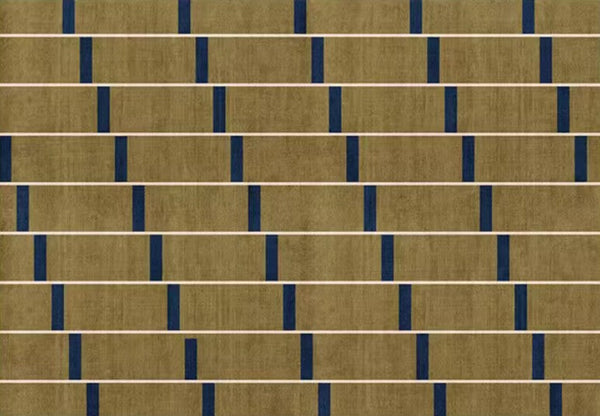 Large Modern Rugs for Living Room, Mid Century Modern Rugs for Bedroom, Abstract Geometric Modern Rugs, Green Modern Rugs for Dining Room-Art Painting Canvas