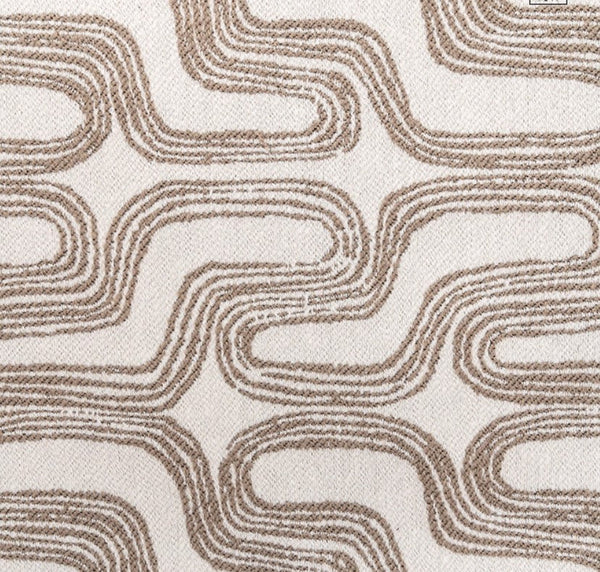 Large Contemporary Throw Pillow for Interior Design, Abstract Decorative Throw Pillows, Geometric Square Modern Throw Pillows for Couch-Art Painting Canvas