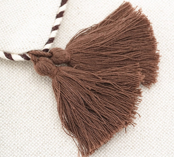 Modern Sofa Pillows, Modern Square Pillows, Simple White Decorative Pillows for Couch,Contemporary Throw Pillows for Living Room-Art Painting Canvas