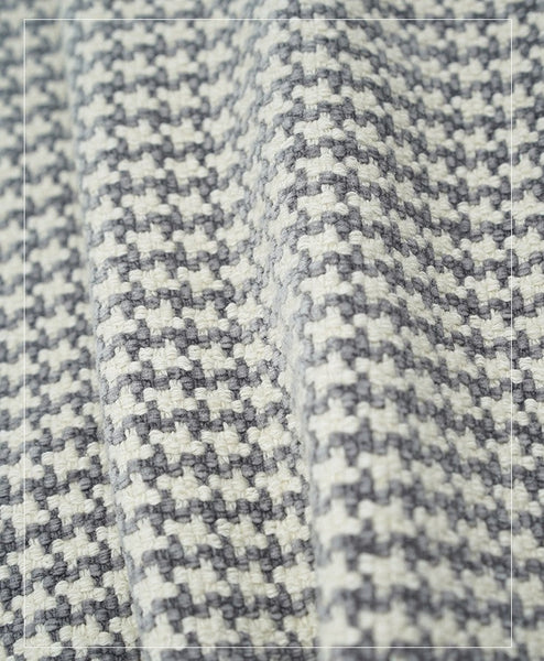 Gray Chequer Modern Sofa Pillows, Large Decorative Throw Pillows, Contemporary Square Modern Throw Pillows for Couch, Abstract Throw Pillow for Interior Design-Art Painting Canvas