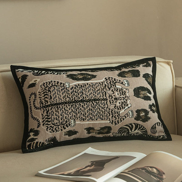 Modern Decorative Pillow Covers, Decorative Pillow Arrangement Ideas for Couch, Large Decorative Throw Pillows, Decorative Pillows for Living Room-Art Painting Canvas