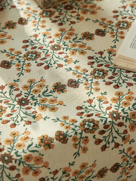 Spring Flower Pattern Tablecloth for Home Decoration, Extra Large Rectangle Tablecloth for Dining Room Table, Large Square Tablecloth for Round Table-Art Painting Canvas
