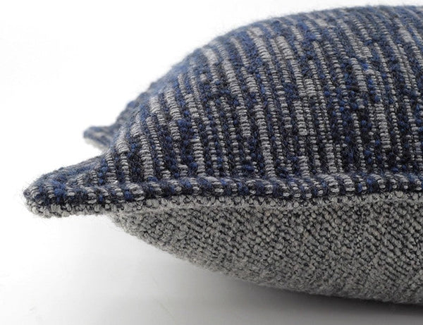 Decorative Modern Sofa Pillows for Interior Design, Large Square Decorative Throw Pillows for Couch, Blue Modern Sofa Pillows, Large Decorative Throw Pillows-Art Painting Canvas