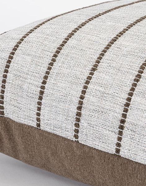 Contemporary Throw Pillow for Interior Design, Large Abstract Decorative Throw Pillows, Geometric Square Modern Throw Pillows for Couch-Art Painting Canvas