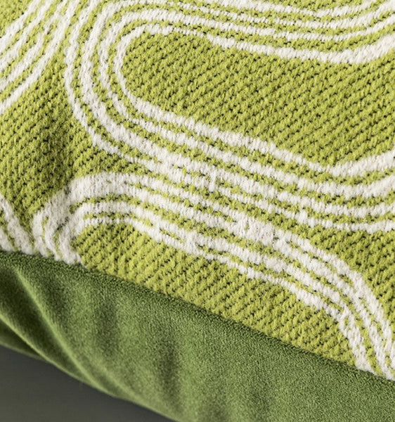 Simple Decorative Throw Pillows, Contemporary Modern Sofa Pillows for Bedroom, Large Throw Pillow for Interior Design, Large Square Modern Throw Pillows for Couch-Art Painting Canvas