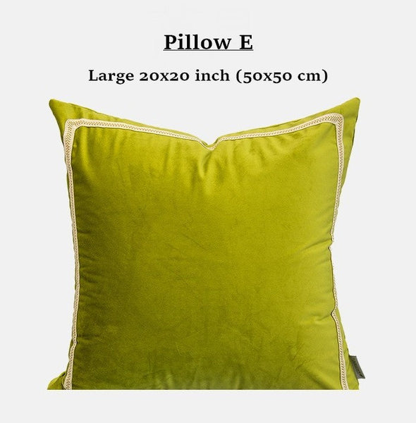 Embroidered Floral Bird Pattern Pillow Covers, Living Room Decorative Pillows, Modern Decorative Cushions, Decorative Pillows for Bed, Decorative Pillow Arrangement Ideas for Interior Design-Art Painting Canvas