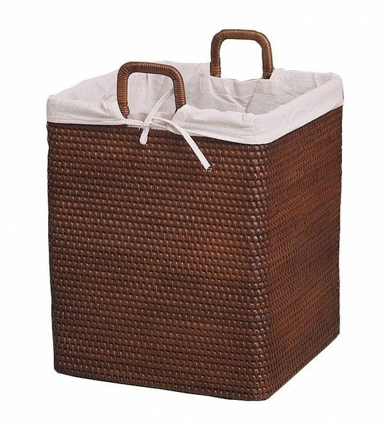 Large Storage Baskets for Bathroom, Rectangular Storage Baskets, Rattan Storage Baskets, Laundry Storage Baskets, Storage Baskets for Clothes-Art Painting Canvas