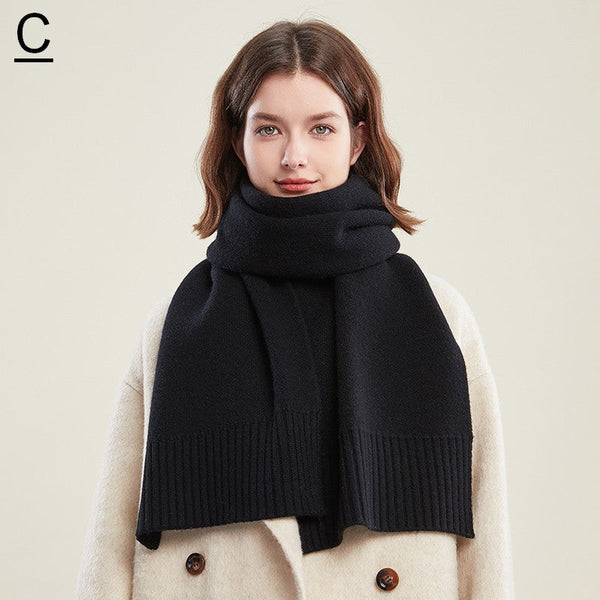 Fashion Designer Scarf, Cold Weather Scarf, Wool Scarf for Women, Casual Scarf for Women, Modern Winter Scarf, Soft Cashmere Scarf for Women-Art Painting Canvas