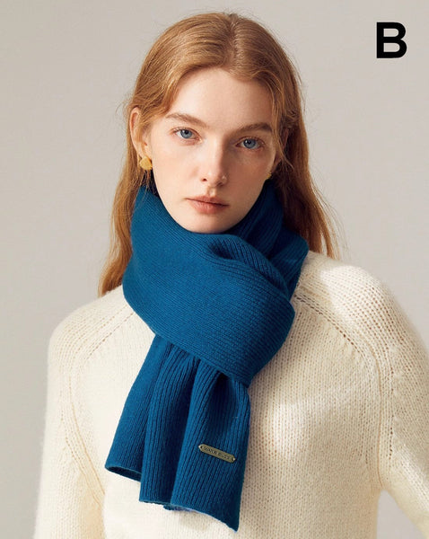 Casual Scarf for Women, Birthday Gift for Girl, Soft Wool Scarf for Women, Modern Wool Scarf for Women, Cold Weather Scarves, Winter Wool Scarf