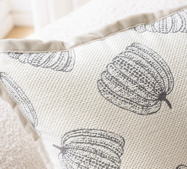 Decorative Throw Pillows for Couch, Embroider Flower Pillow Covers, Farmhouse Flower Decorative Pillows, Modern Sofa Pillows-Art Painting Canvas