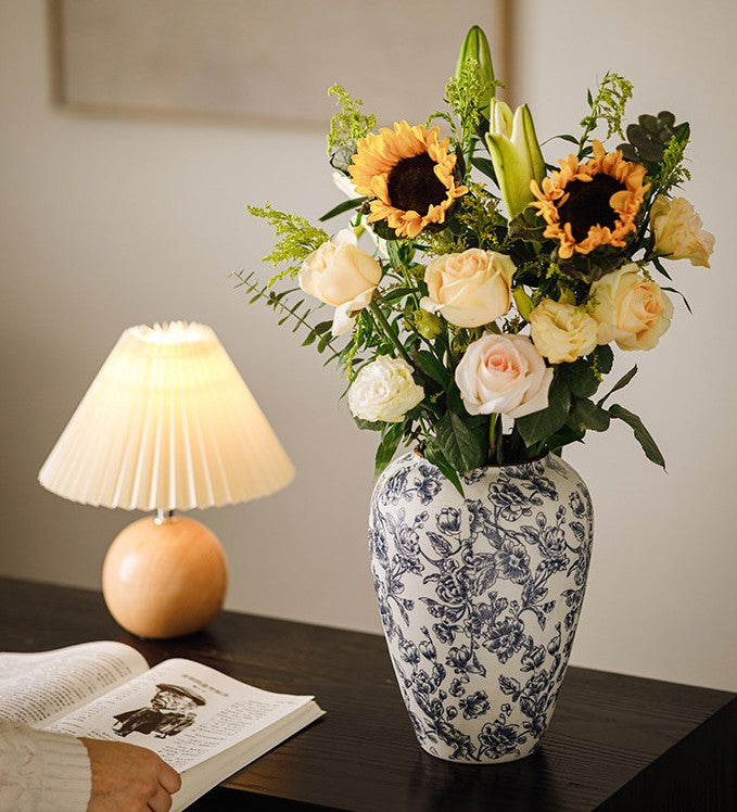 Centerpiece On Dining Table Flower Vase Modern Glass Art Contemporary Home Decor Accent